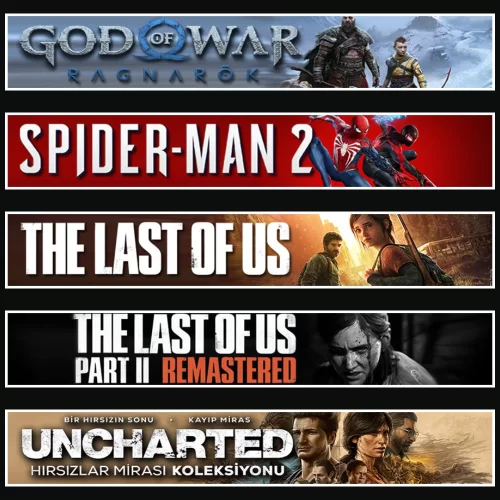  Ragnarök +Spider 2 +TLOU1 +2 +UNC.